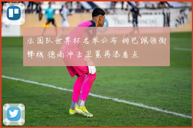 法国队世界杯名单公布 姆巴佩领衔锋线 德尚冲击卫冕再添看点