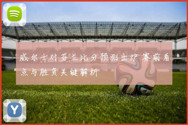 威尔士对芬兰比分预测出炉 赛前看点与胜负关键解析