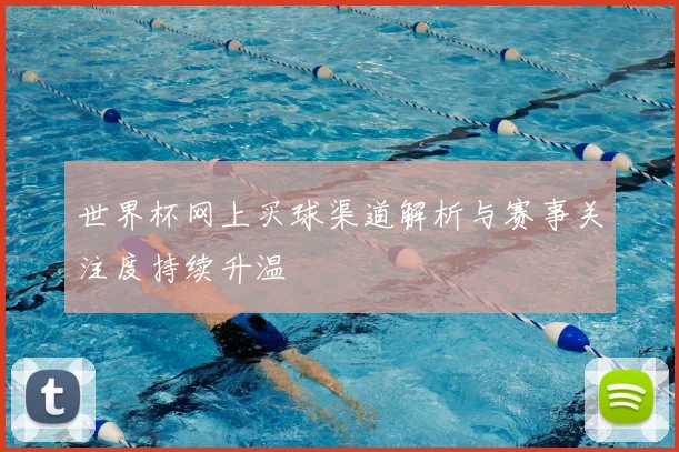 世界杯网上买球渠道解析与赛事关注度持续升温