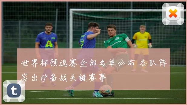世界杯预选赛全部名单公布 各队阵容出炉备战关键赛事